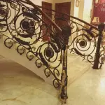 Duplex Indoor Stair Handrail: An Artistic Piece that Adorns Villas and Palaces